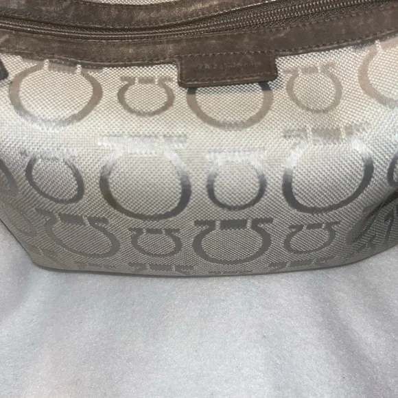 Salvatore Ferragamo Beige Purse